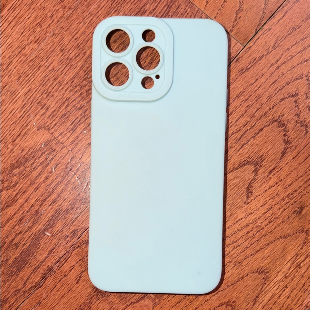 Sleek White Phone Case
